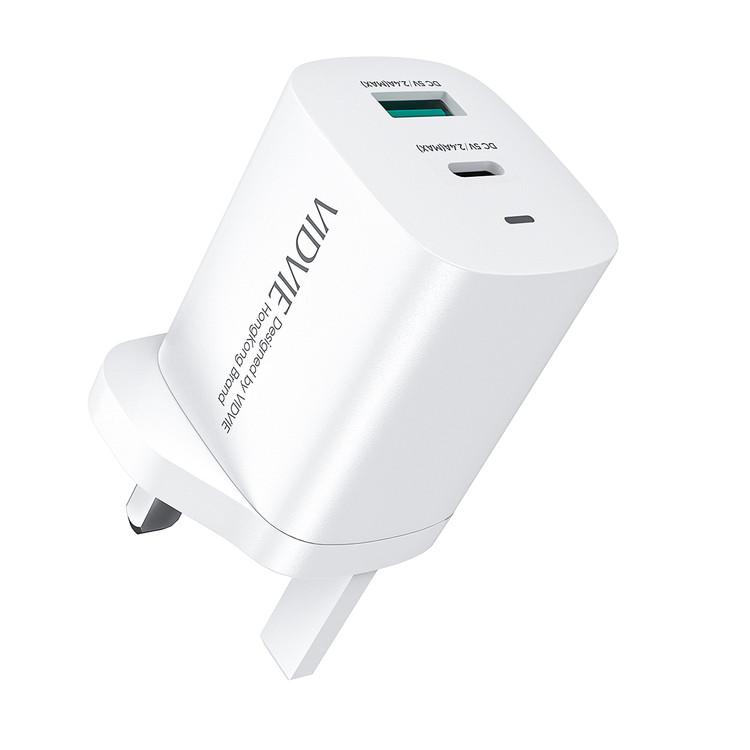 اداپتورشارژر ویدوی مدل PLB148 فست شارژ 20 وات