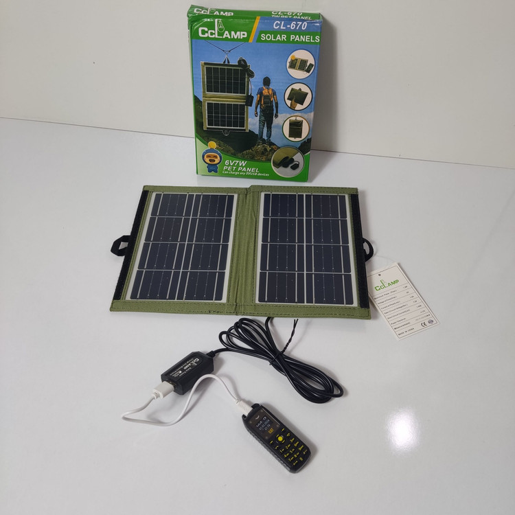 پنل خورشیدی تاشو Cclamp