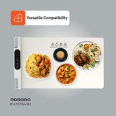 صفحه گرمکننده غذا هوشمند Porodo Lifestyle مدل Warming Food Mat | قابلیت رول شدن و ۳ سطح دما