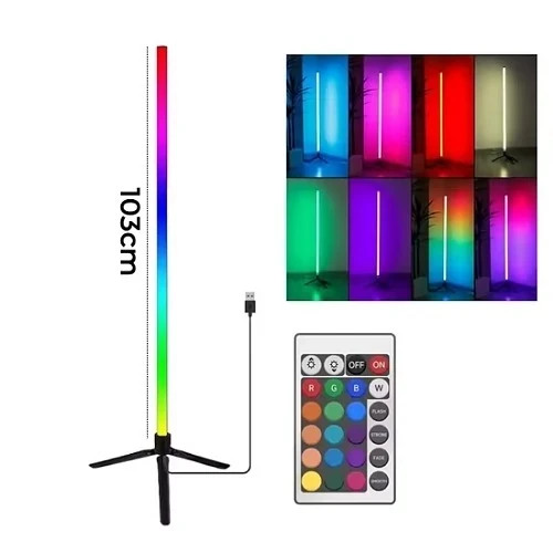 آباژور ایستاده RGB اتاق گیمینگ مدل HZ-012 | Floor Lamp
