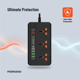 چندراهی و هاب شارژ هوشمند پورودو مدل PD-FWCH013 با کابل ۲ متری